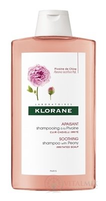 KLORANE Shampooing À LA Pivoine (inovace) šampon na citlivou a podrážděnou vlasovou pokožku 1x400 ml
