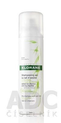 KLORANE Shampooing SEC AU LAIT D&#39;Avoine suchý šampon s ovesným mlékem (inů 2014) 1x150 ml