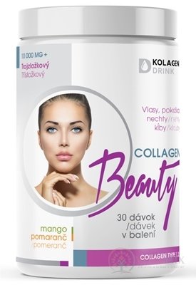 KolagenDrink COLLAGEN Beauty práškový rybí kolagen s HA a vitamínem C 1x330 g
