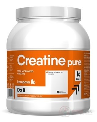 Kompava KREATIN pure prášek, 1x500 g