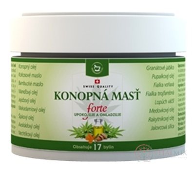 Konopná mast forte 1x50 ml