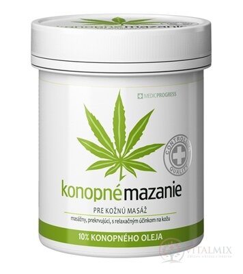Konopné mazání krém 1x250 ml