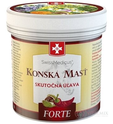 KOŇSKÁ MAST FORTE HŘEJIVÁ 1x250 ml