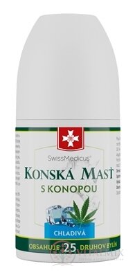 KOŇSKÁ MAST S KONOPOU chladivá roll-on 1x90 ml