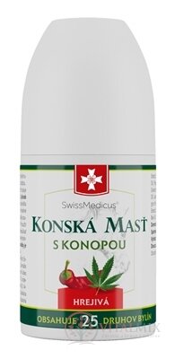 KOŇSKÁ MAST S KONOPOU hřejivá roll-on 1x90 ml
