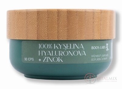 KYSELINA HYALURONOVÁ + ZINEK - Boos Labs cps (inov.2023) 1x90 ks