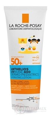 LA ROCHE-POSAY ANTHELIOS DP LOTION SPF50+ hydratační mléko pro děti s ochranným faktorem 1x250 ml
