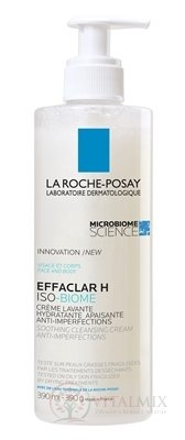 LA ROCHE-POSAY EFFACLAR I ISO-BIOME krém proti nedokonalostem pleti, s pumpičkou 1x390 ml