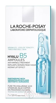 LA ROCHE-POSAY HYALU B5 AMPOULES péče proti vráskám 7x1,8 ml