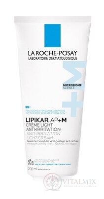 LA ROCHE-POSAY LIPIKAR CRÉME LIGHT AP+ M krém s lehkou texturou pro suchou pokožku 1x200 ml