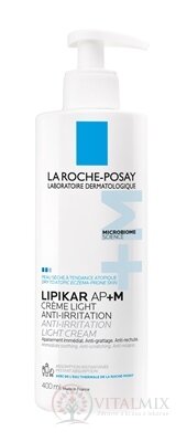 LA ROCHE-POSAY LIPIKAR CRÉME LIGHT AP+ M krém s lehkou texturou pro suchou pokožku 1x400 ml
