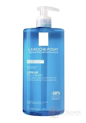 LA ROCHE-POSAY LIPIKAR GEL LAVANT krémový čistící gel, s pumpičkou 1x1000 ml