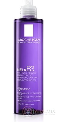 LA ROCHE-POSAY MELA B3 MICRO-PEELING GEL mikropeelinový gel proti tmavým skvrnám 1x200 ml
