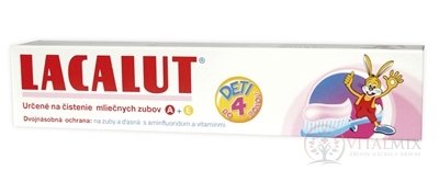 LACALUT dětská zubní pasta do 4 let bez cukru 1x50 ml