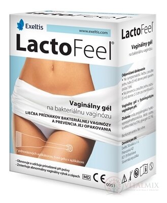 LactoFeel vaginální gel (inov. 2024) 7x5 ml