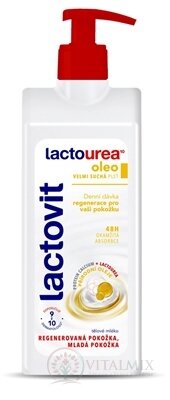 Lactovit LactoUrea Oleo tělové mléko, velmi suchá pleť 1x400 ml