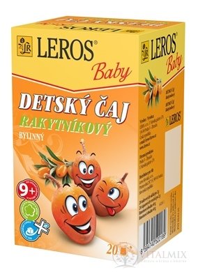 LEROS BABY DĚTSKÝ ČAJ RAKYTNÍKOVÝ bylinný 20x2 g (40 g)