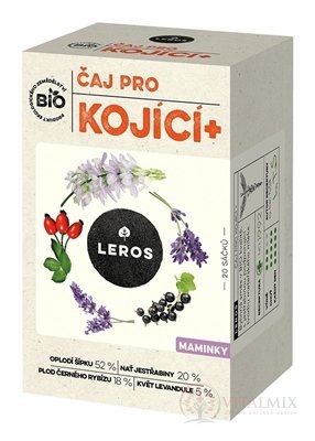 LEROS BIO ČAJ PRO KOJÍCÍ MAMINKY + nálevové sáčky (inů. 2021) 20x2 g (40 g)