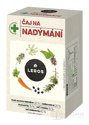 LEROS ČAJ NA NADOUVÁNÍ bylinný čaj, nálevové sáčky 20x1,5 g (30 g)