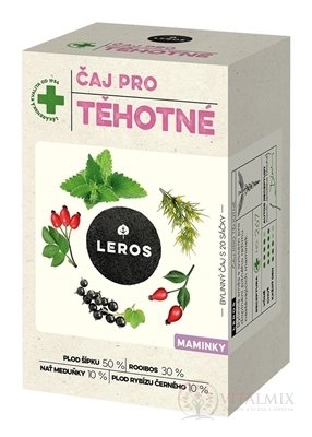 LEROS ČAJ PRO TĚHOTNÉ MAMIČKY nálevové sáčky (inov. 2021) 20x2 g (40 g)