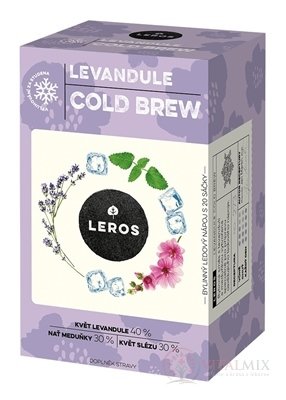 LEROS COLD BREW LEVANDULE nálevové sáčky 20x1 g (20 g)