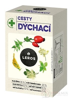 LEROS DÝCHACÍ CESTY nálevové sáčky (inů. 2021) 20x1,5 g (30 g)