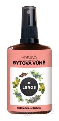 LEROS HŘEJIVÁ BYTOVÁ VŮNĚ ROZMARIN &amp; BOLIEVKA bytový parfém, rozprašovač 1x100 ml