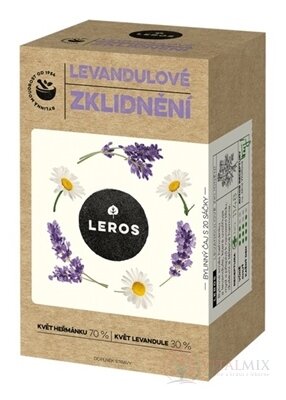 LEROS LEVANDULOVÉ UPOKOJENÍ bylinný čaj, nálevové sáčky 20x1 g (20 g)