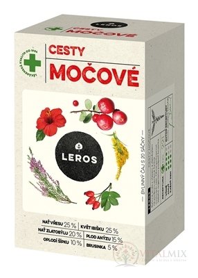 LEROS MOČOVÉ CESTY nálevové sáčky (inů. 2021) 20x1,5 g (30g)