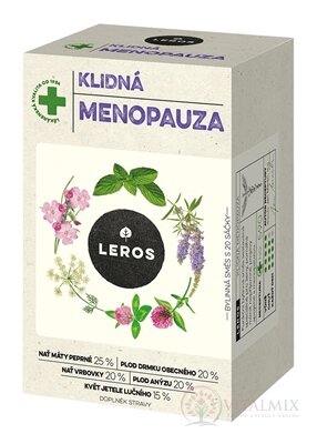 LEROS KLIDNÁ MENOPAUZA bylinný čaj, nálevové sáčky 20x1,3 g (26 g)