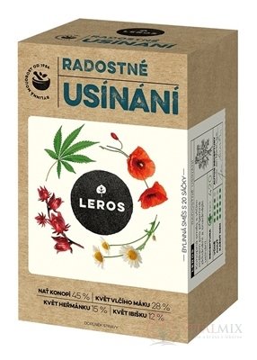 LEROS radosti usínáním nálevové sáčky (inů. 2021) 20x1 g (20 g)