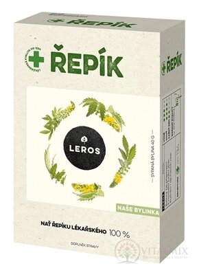 LEROS ŘEPÍK bylinný čaj, sypaný (inov. 2021) 1x40 g