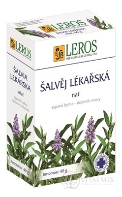 LEROS ŠALVĚJ nať sypaná bylina 1x40 g