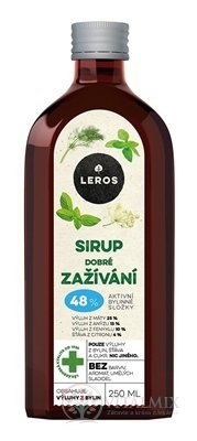 LEROS Sirup Dobré trávení 1x250 ml