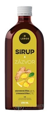 LEROS SIRUP ZÁZVOR 1x250 ml