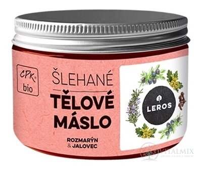 LEROS ŠLEHANÉ TĚLOVÉ MÁSLO ROZMARIN &amp; BOLIEVKA 1x150 ml