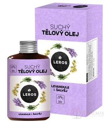 LEROS SUCHÝ TĚLOVÝ OLEJ LEVANDULE &amp; ŠALVÍ 1x100 ml