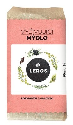 LEROS VYŽIVUJÍCÍ MÝDLO ROZMARIN &amp; BOLIEVKA tuhé mýdlo 1x90 g
