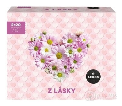 LEROS Z LÁSKY 6 Bylinková energie 20x2 g + Bylinková veselost 20x1,8 g (76 g) (inov. 2025), 1x1 set
