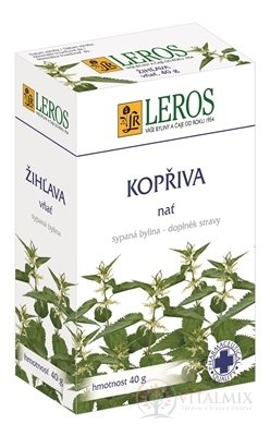 LEROS KOPŘIVA nať sypaná bylina 1x40 g