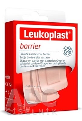Leukoplast BARRIER náplast na rány, 3 velikosti, 1x20 ks