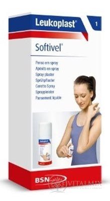 Leukoplast SOFTIVEL SPRAY PLASTER náplast ve spreji 1x30 ml