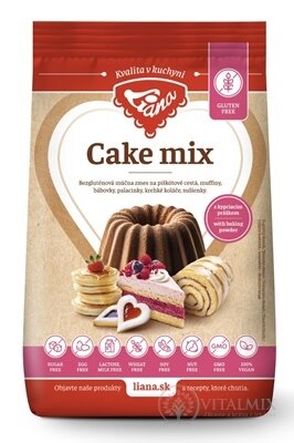 Liána Cake Mix plv (bezlepková piškotová směs) 1x1000 g