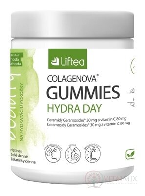 Liftea COLAGENOVA GUMMIES HYDRA DAY želatinky, příchuť bílá jahoda 1x60 ks