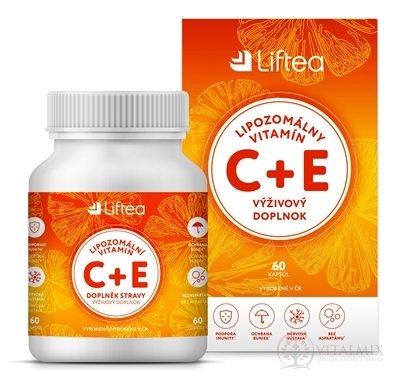 Liftea LIPOZOMÁLNÍ VITAMIN C+E cps 1x60 ks