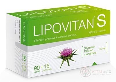 LIPOVITAN S tbl 90 + 15 zdarma (105 ks)