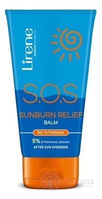 Lirene SOS SUNBURN RELIEF for irritations balzám po opalování, na sluncem podrážděnou pokožku1x150 ml