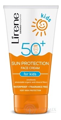 Lirene SUN PROTECTION Kids SPF 50+ opalovací krém na obličej pro děti 1x50 ml