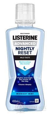 LISTERINE ADVANCED NIGHTLY RESET MILD TASTE ústní voda 1x400 ml