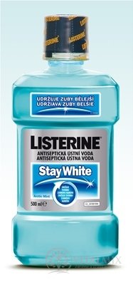 LISTERINE STAY WHITE ústní voda 1x500 ml